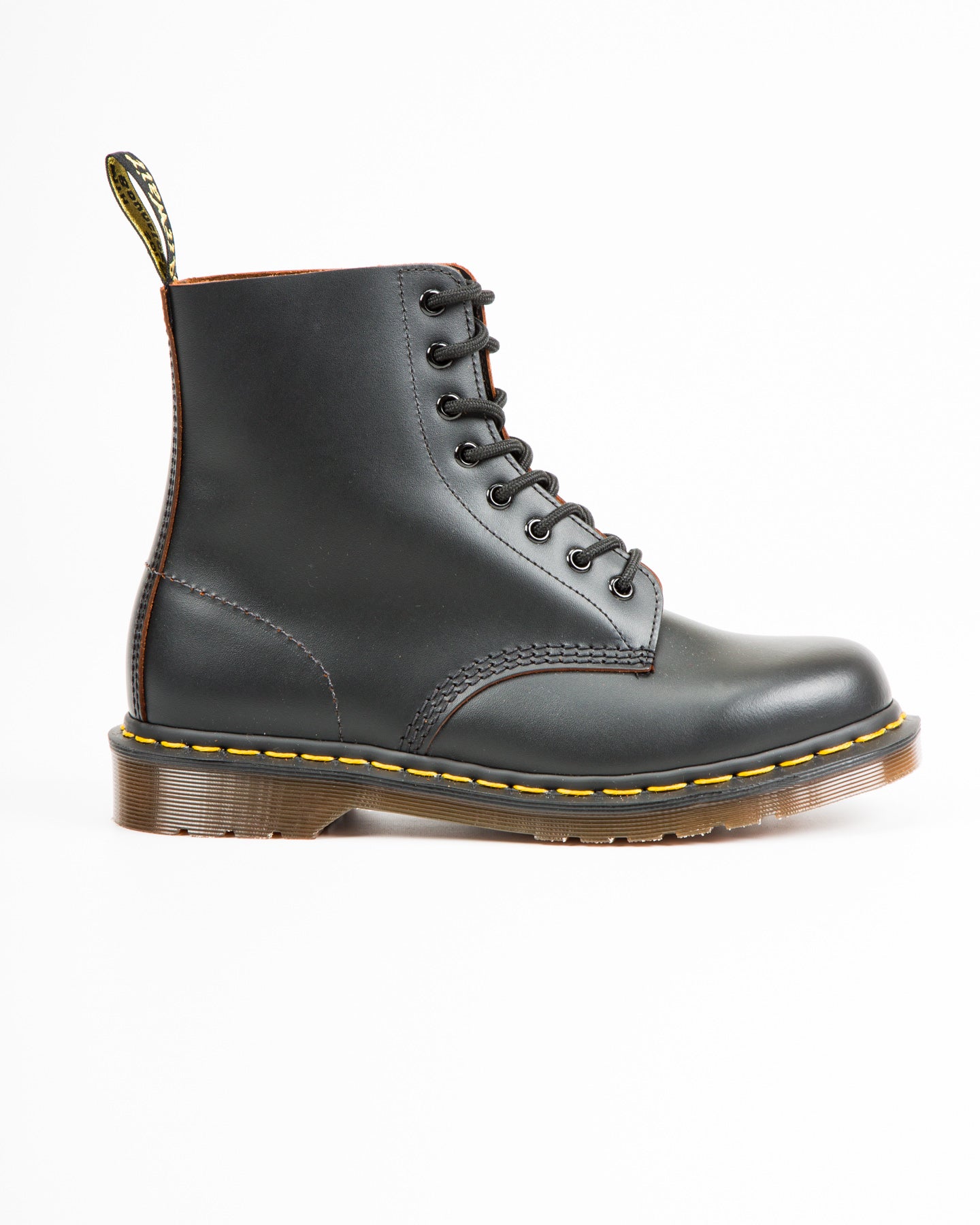 Dr. Martens 1460 Vintage Made in England Lace Up Boots - Black Quilon - Standard & Strange