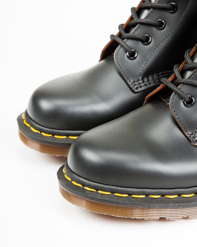 Dr. Martens 1460 Vintage Made in England Lace Up Boots - Black Quilon - Standard & Strange
