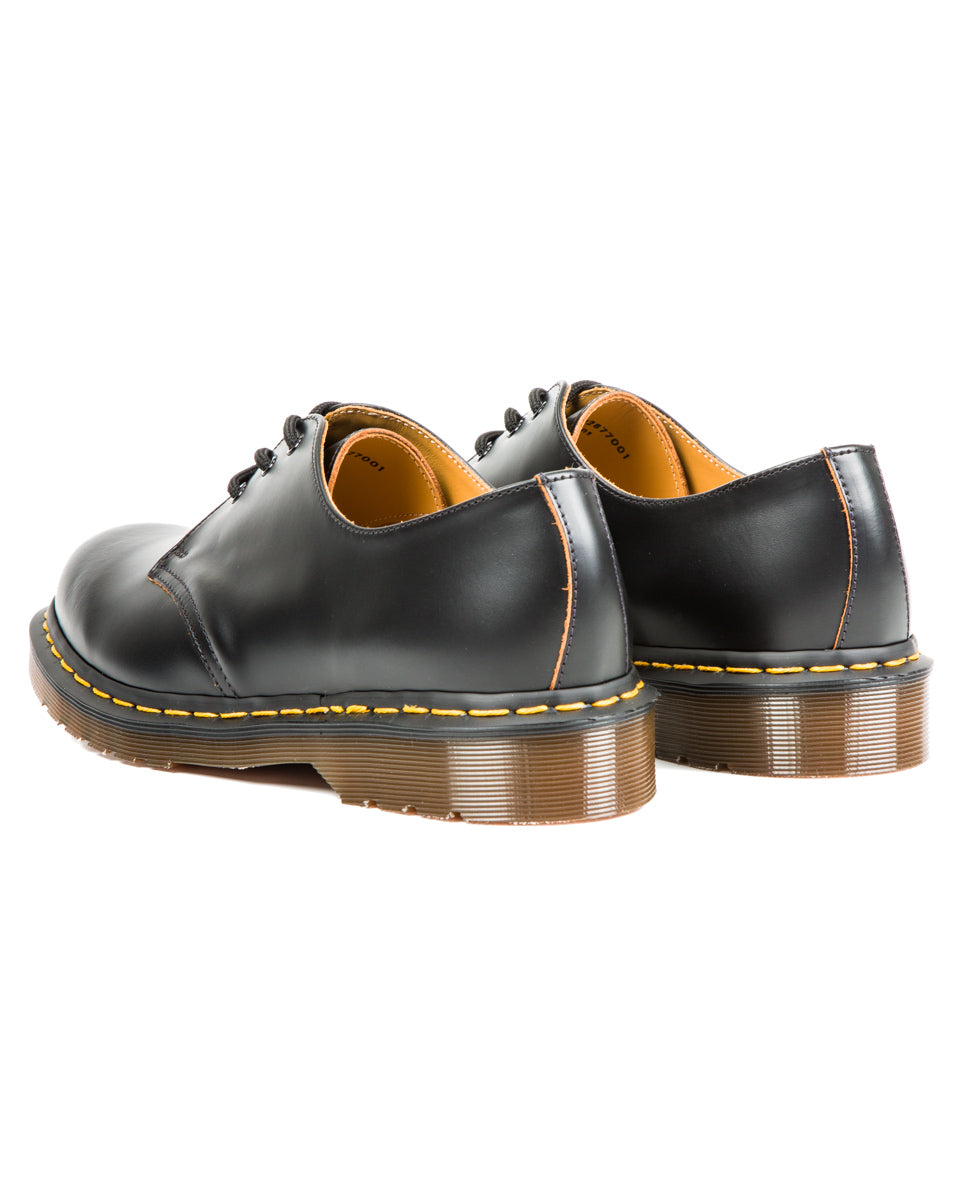 Dr. Martens VINTAGE 1461 UK9 ブラック Dr. Martens 1461 Vintage Made in England Oxford Shoes - Black