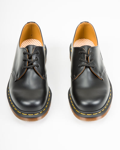 Dr. Martens 1461 Vintage Made in England Oxford Shoes - Black Quilon - Standard & Strange