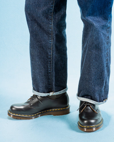 Dr. Martens 1461 Vintage Made in England Oxford Shoes - Black Quilon - Standard & Strange