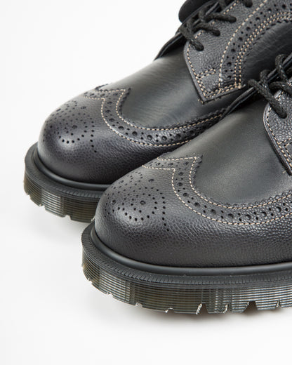 Dr. Martens 3989 Brogue Shoes - Black Westminster - Standard & Strange