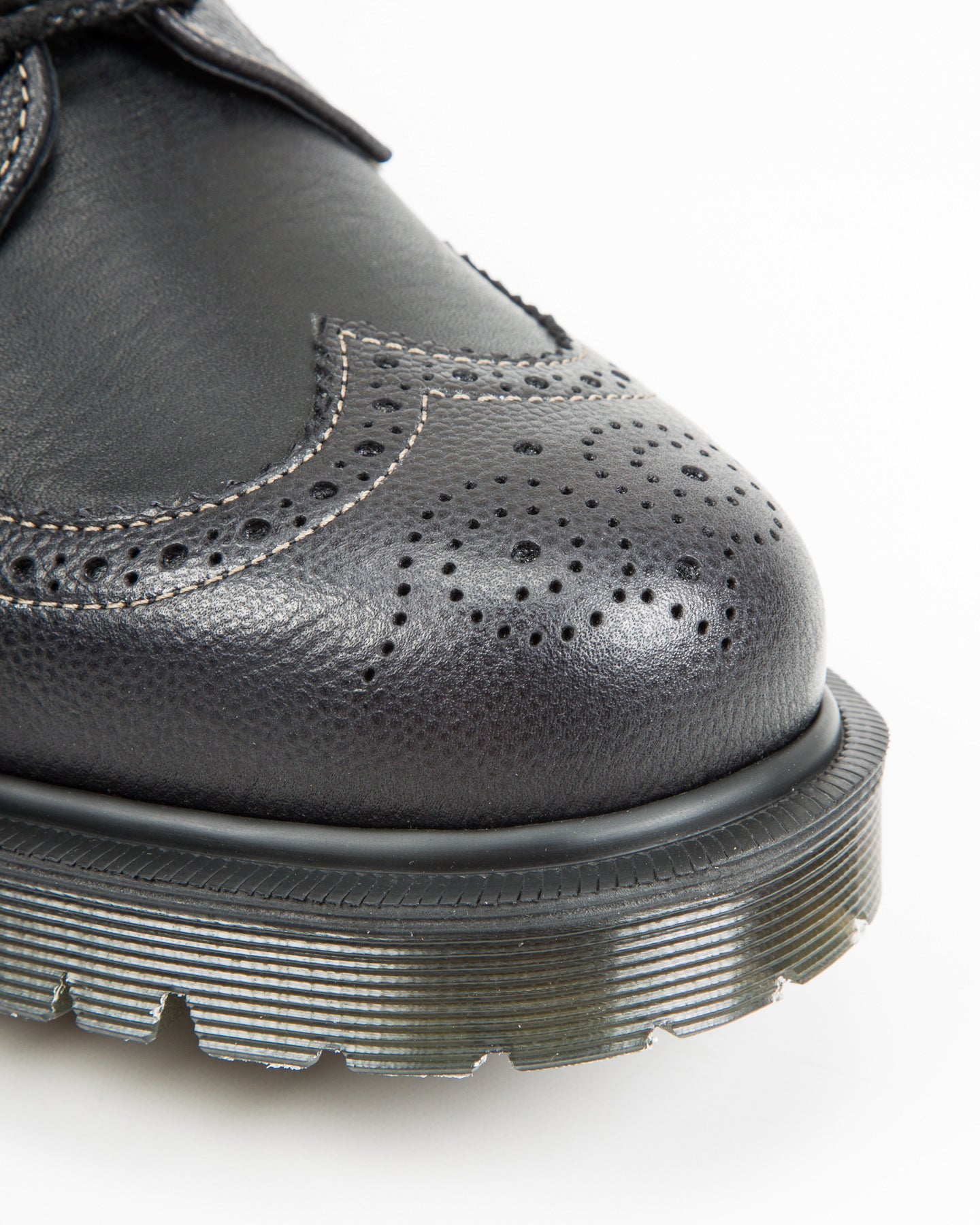Dr. Martens 3989 Brogue Shoes - Black Westminster - Standard & Strange