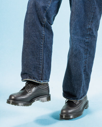 Dr. Martens 3989 Brogue Shoes - Black Westminster - Standard & Strange