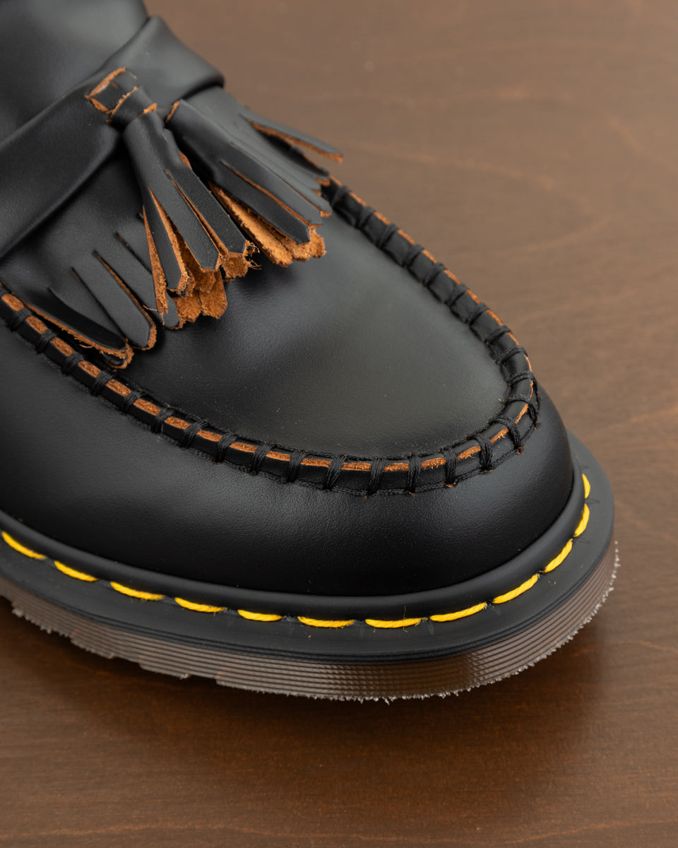 Dr. Martens Adrian Tassel Loafer - Black Quilon - Standard & Strange