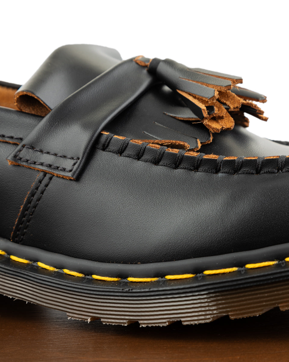 【新品未使用】Dr. Martens 英国製QUILON〈定価52,800円〉 Dr. Martens Adrian Tassel Loafer - Black Quilon – Standard & Strange