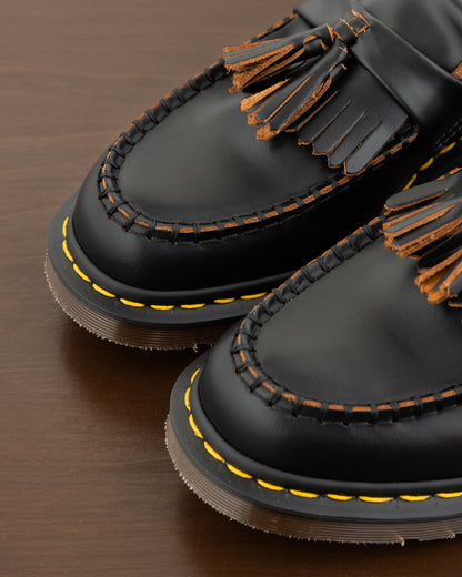 Dr. Martens Adrian Tassel Loafer - Black Quilon - Standard & Strange