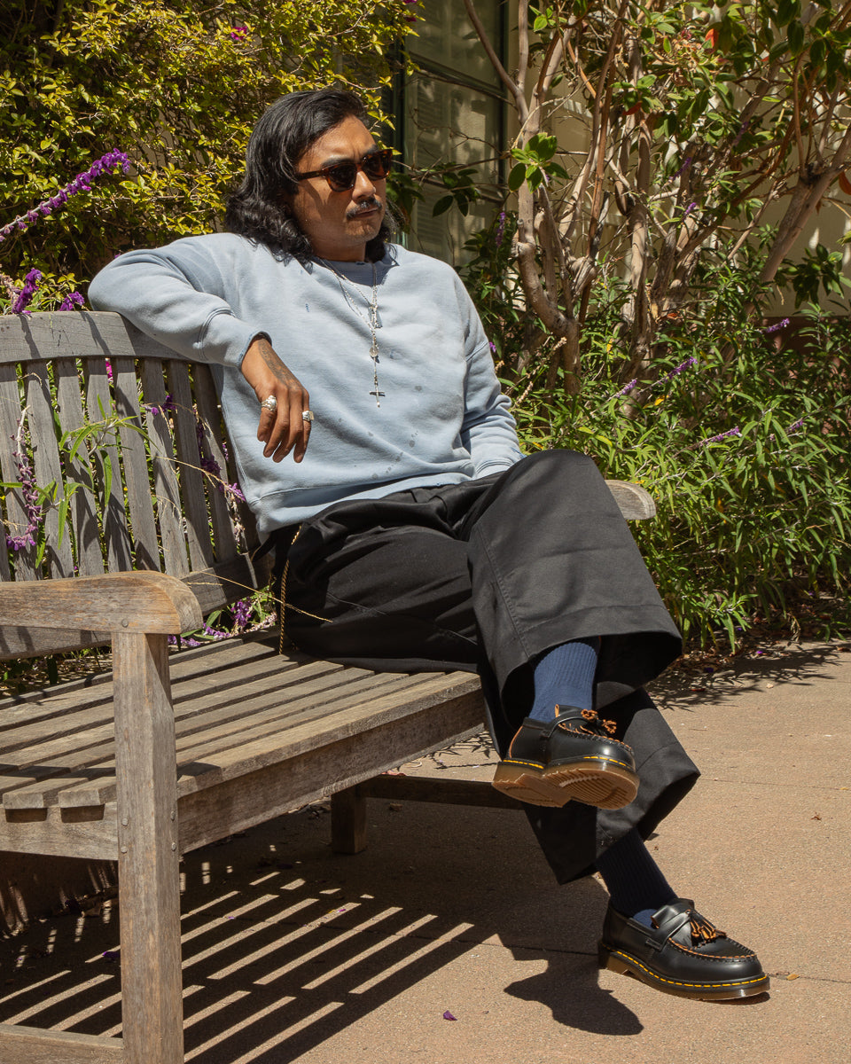 Dr. Martens Adrian Tassel Loafer - Black Quilon - Standard & Strange