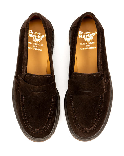 Delapre Penny Loafer - Brindle Brown