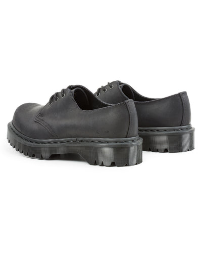 Dr. Martens 1461 Made in England Oxford Shoes - Black Waxy Commander - Standard & Strange