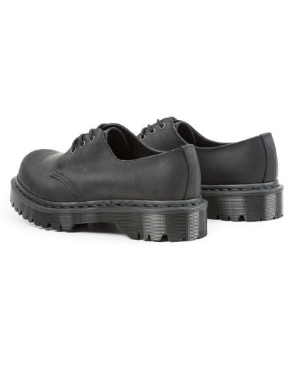 Dr. Martens 1461 Made in England Oxford Shoes - Black Waxy Commander - Standard & Strange