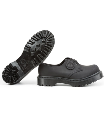 Dr. Martens 1461 Made in England Oxford Shoes - Black Waxy Commander - Standard & Strange