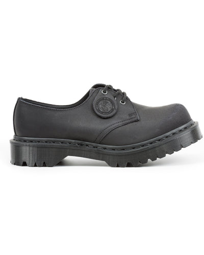 Dr. Martens 1461 Made in England Oxford Shoes - Black Waxy Commander - Standard & Strange