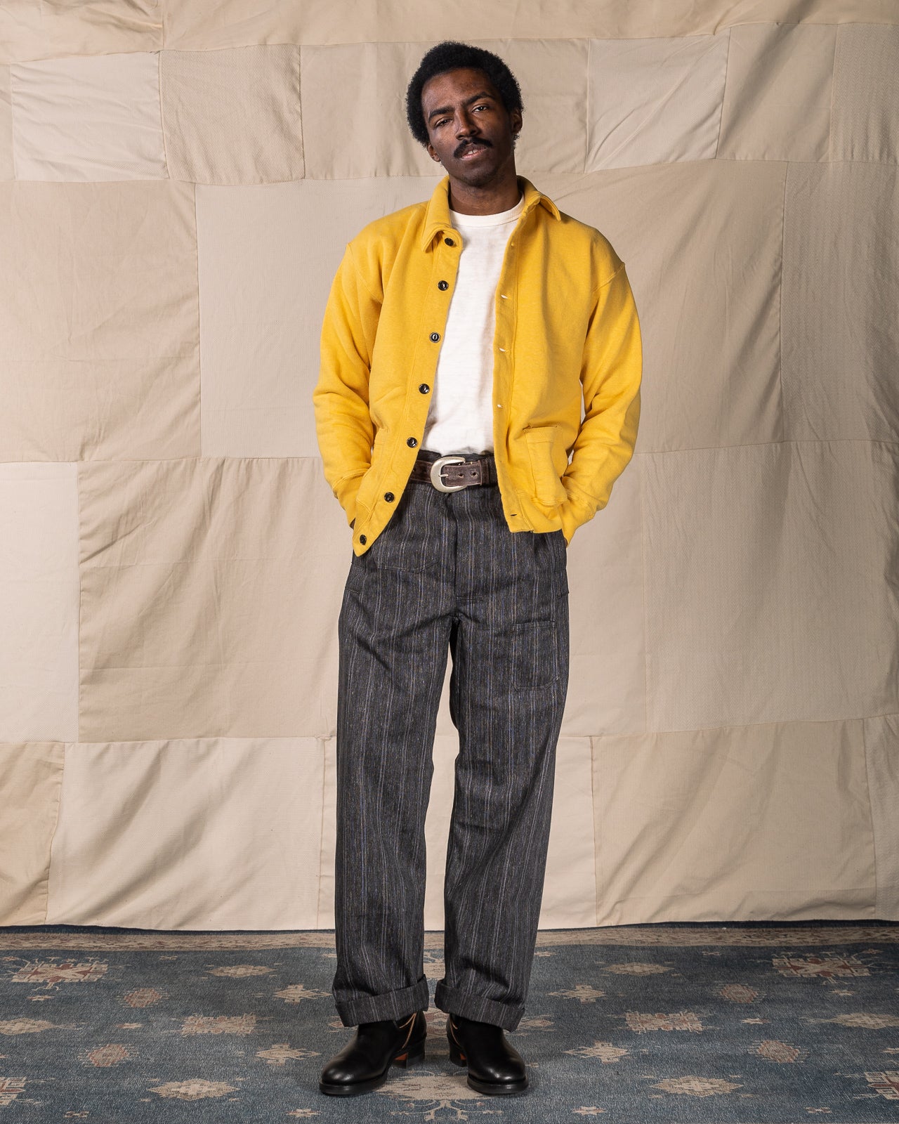 Warehouse Loopwheel Sweat Jacket Citrus Standard & Strange