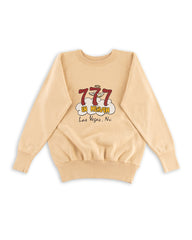 Dubbleworks 777 In Heaven Printed Sweatshirt - Egg - Standard & Strange