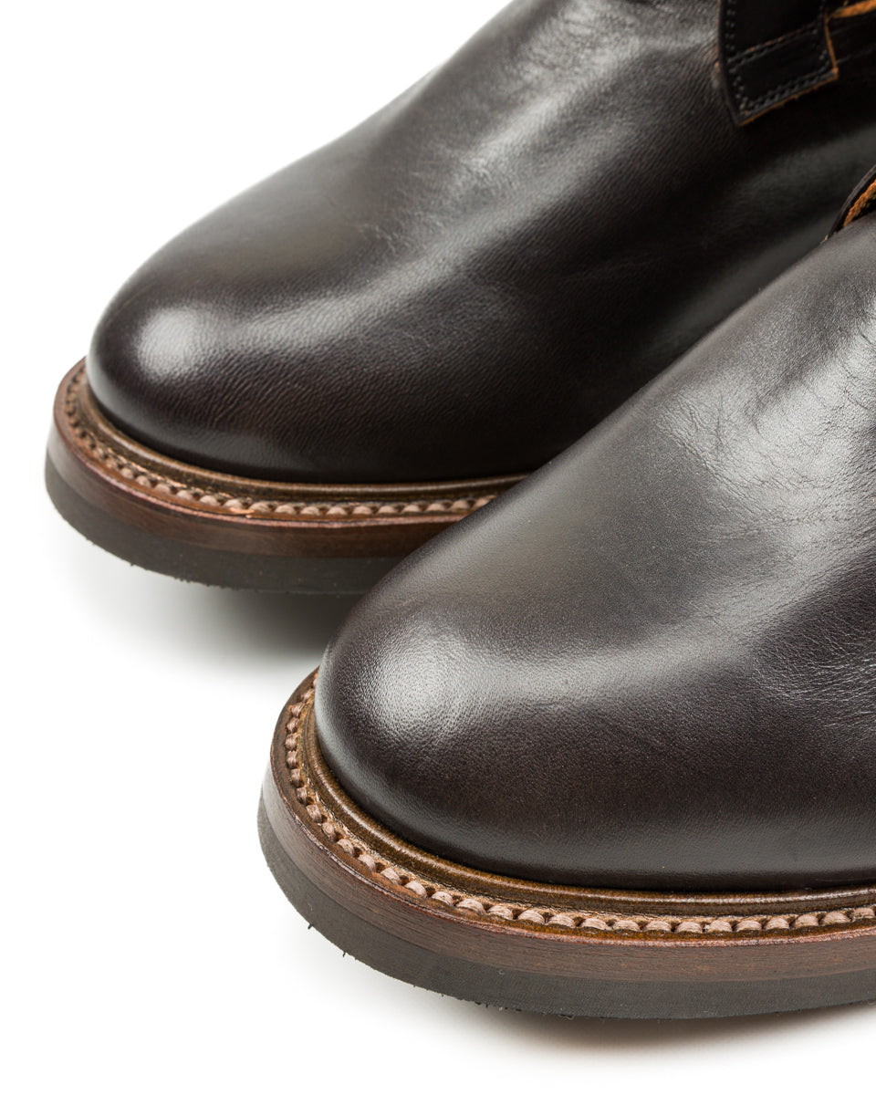 Eastman Leather Clothing Tanker Boots - Black Horsehide - Standard & Strange