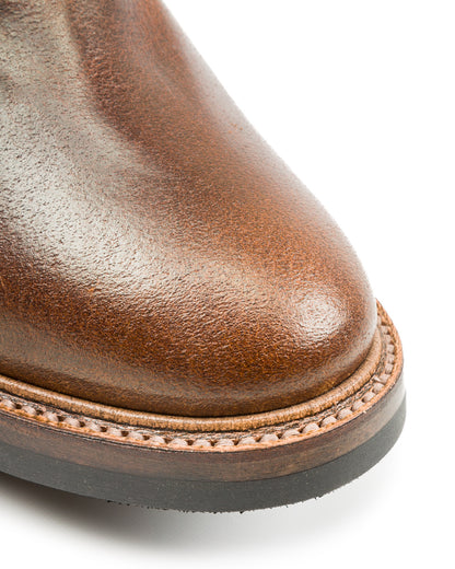 Eastman Leather Clothing Tanker Boots - Havana Burnished Roughout - Standard & Strange