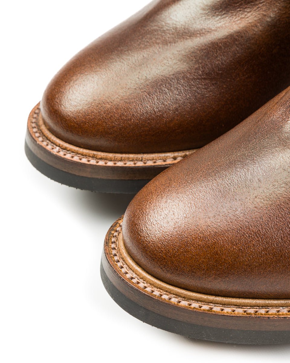 Tanker Boots - Havana Burnished Roughout – Standard & Strange