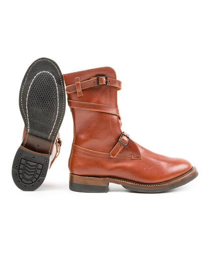 Eastman Leather Clothing Tanker Boots - Russet Brown Horsehide - Standard & Strange