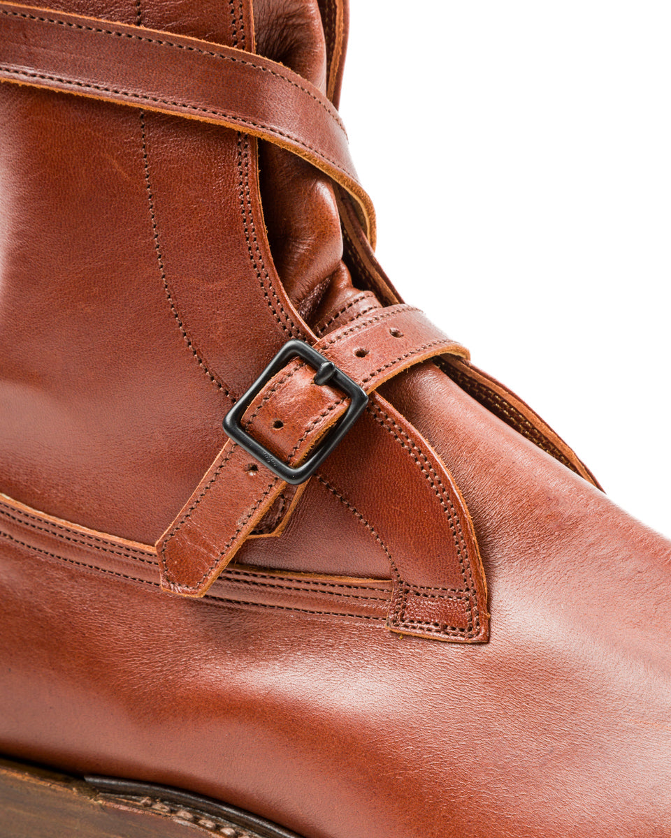 Eastman Leather Clothing Tanker Boots - Russet Brown Horsehide - Standard & Strange