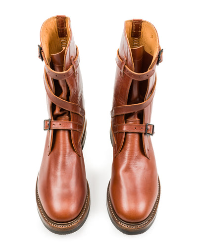 Eastman Leather Clothing Tanker Boots - Russet Brown Horsehide - Standard & Strange