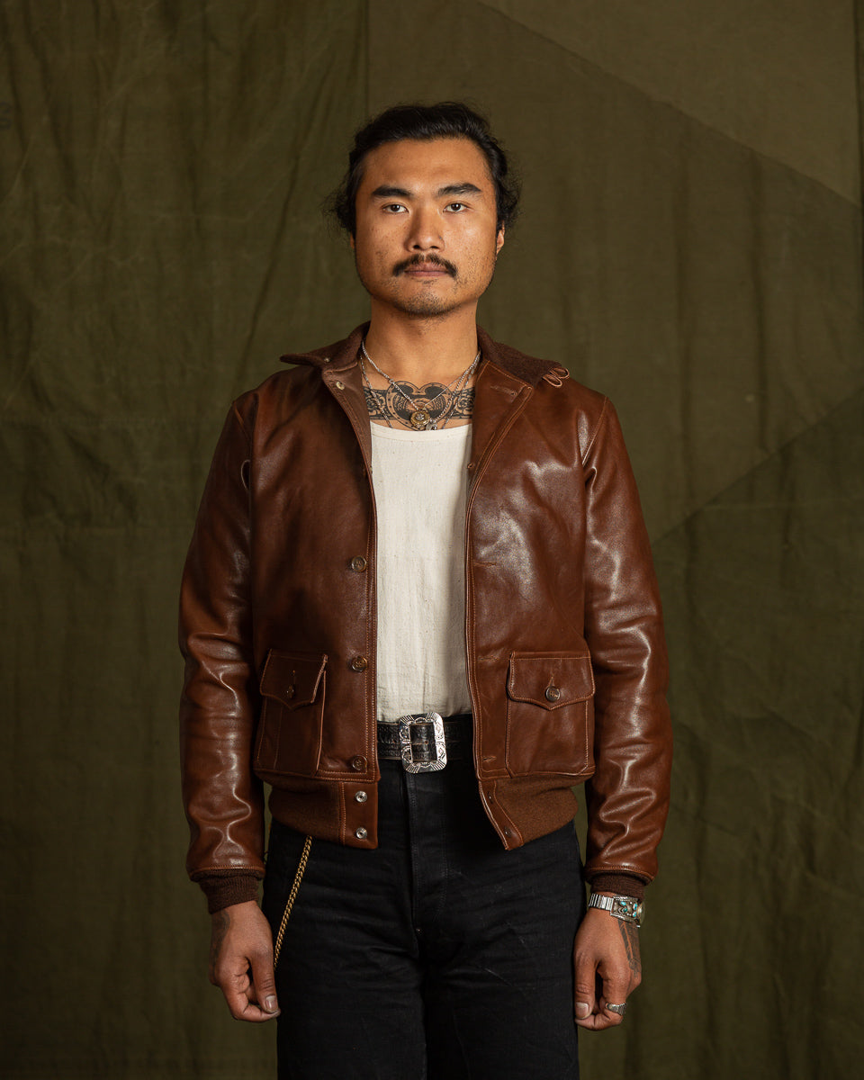 Eastman Leather Clothing Type A1 Leather Cape Jacket Contract