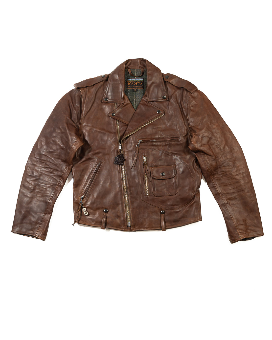 Eastman Leather Clothing Roadstar Jacket - American Walnut - Standard & Strange