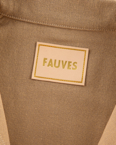 Fauves CPO Shirt - Beige Hopsack - Standard & Strange