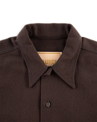 Fauves Deliverer Shirt - Brown Hopsack - Standard & Strange