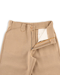 Fauves Ranch Pant - Beige Hopsack - Standard & Strange