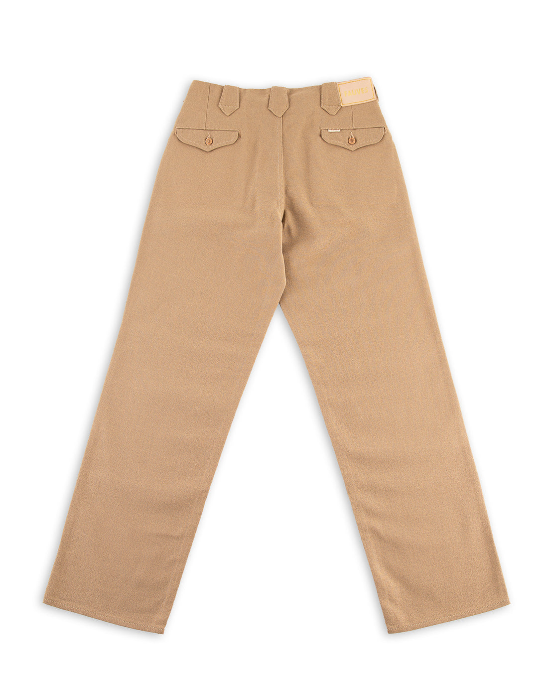 Fauves Ranch Pant - Beige Hopsack - Standard & Strange