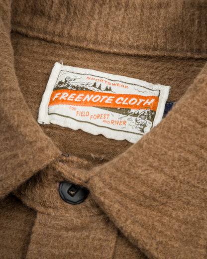 Freenote Wells Workshirt - Brushed Corduroy Tan - Standard & Strange