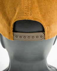 The Real McCoy's Five Panel Corduroy Cap / #1 Fishing Dad - Mustard - Standard & Strange