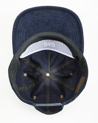 The Real McCoy's Five Panel Corduroy Cap / #1 Fishing Dad - Navy - Standard & Strange