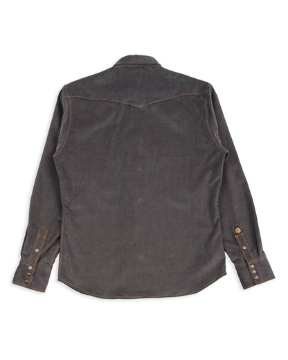 Indigofera Ryman Shirt - Steel Grey Corduroy - Standard & Strange