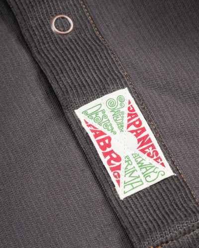 Indigofera Ryman Shirt - Steel Grey Corduroy - Standard & Strange