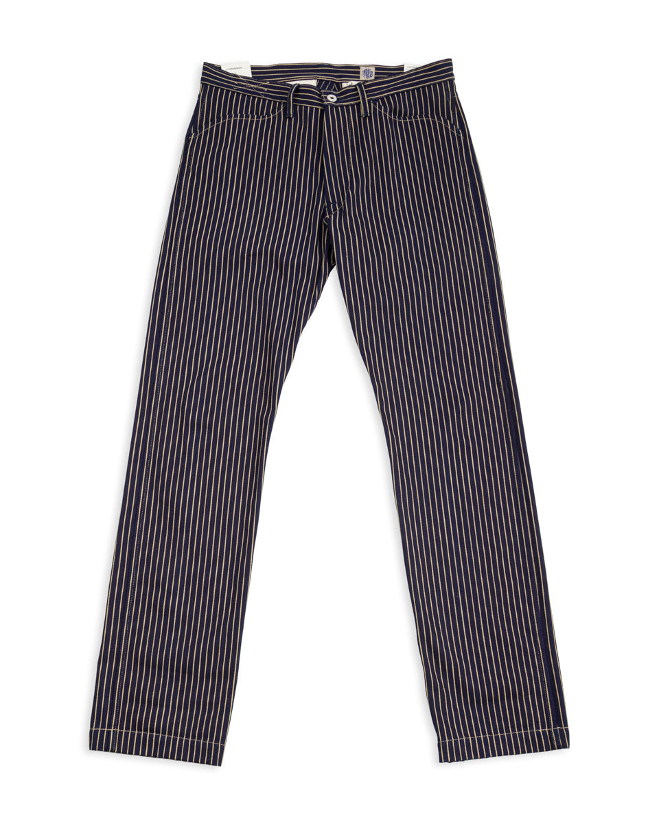 Indigofera Swearengen Pant - Single Stripe Indigo - Standard & Strange