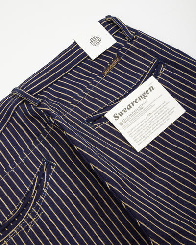 Indigofera Swearengen Pant - Single Stripe Indigo - Standard & Strange