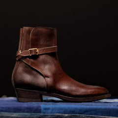 Clinch Boots Jodhpur Boot - Brown Calfskin - CN Last - Standard & Strange