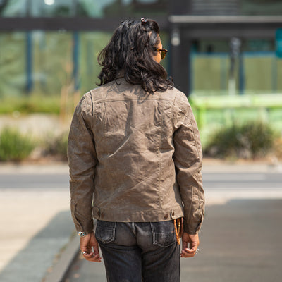 Freenote RJ-1 Jacket - Oak Waxed Canvas - Standard & Strange