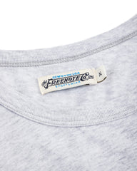 Freenote 9oz Pocket Tee - Heather Grey - Standard & Strange