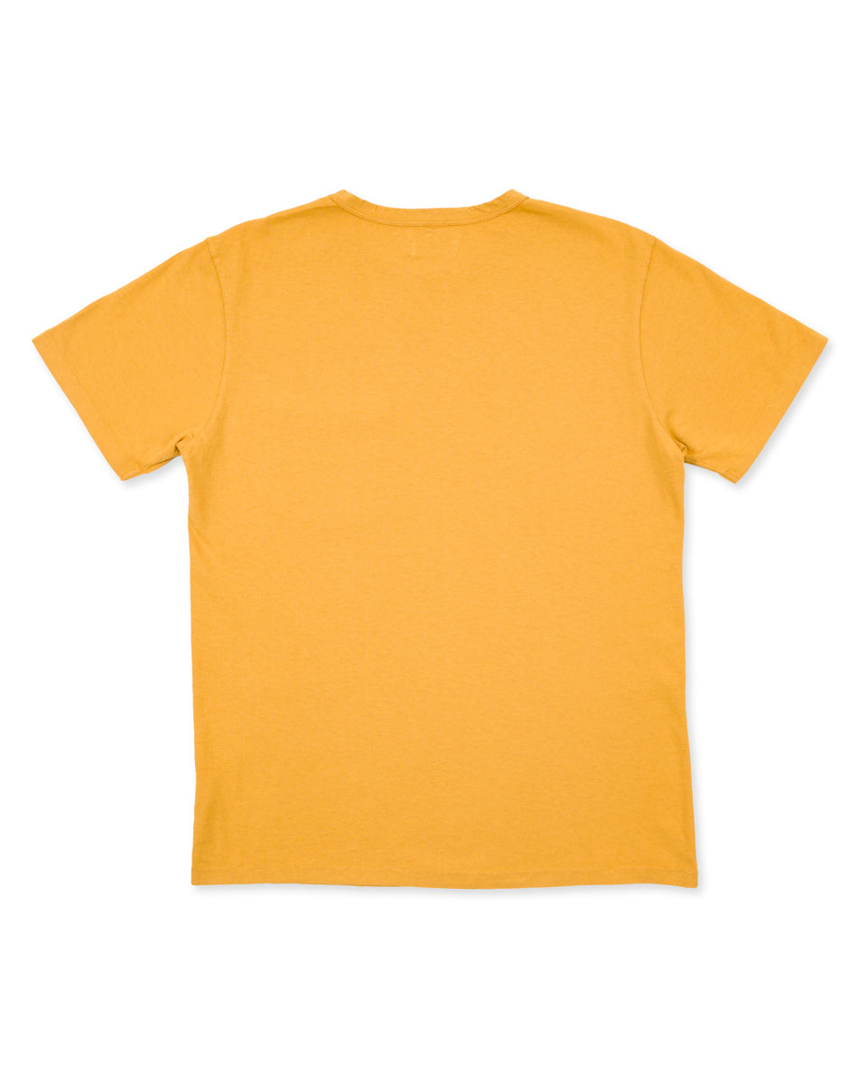 Freenote 9oz Pocket Tee - Mustard - Standard & Strange