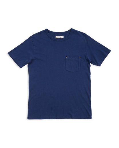 Freenote 9oz Pocket Tee - Navy - Standard & Strange