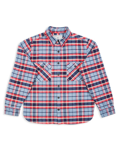Freenote Benson Shirt - Castle Blue - Standard & Strange