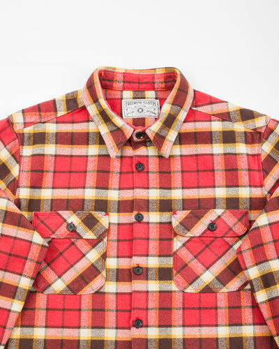 Freenote Benson Shirt - Mandalay Red - Standard & Strange