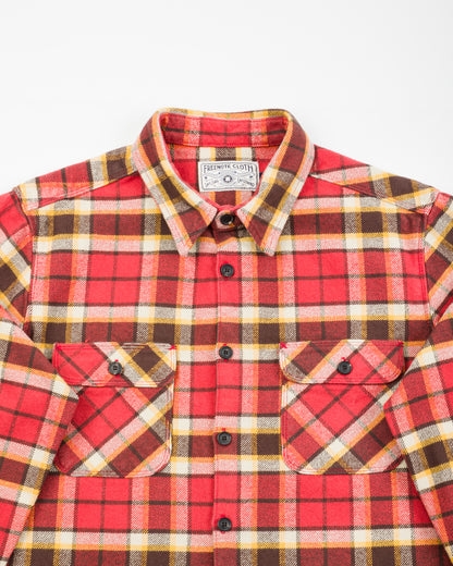 Freenote Benson Shirt - Mandalay Red - Standard & Strange
