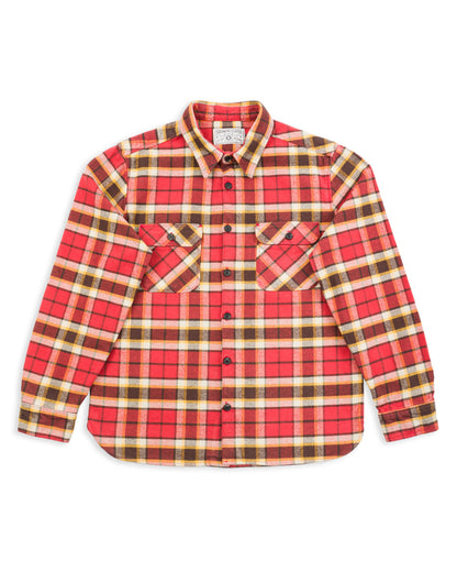 Freenote Benson Shirt - Mandalay Red - Standard & Strange
