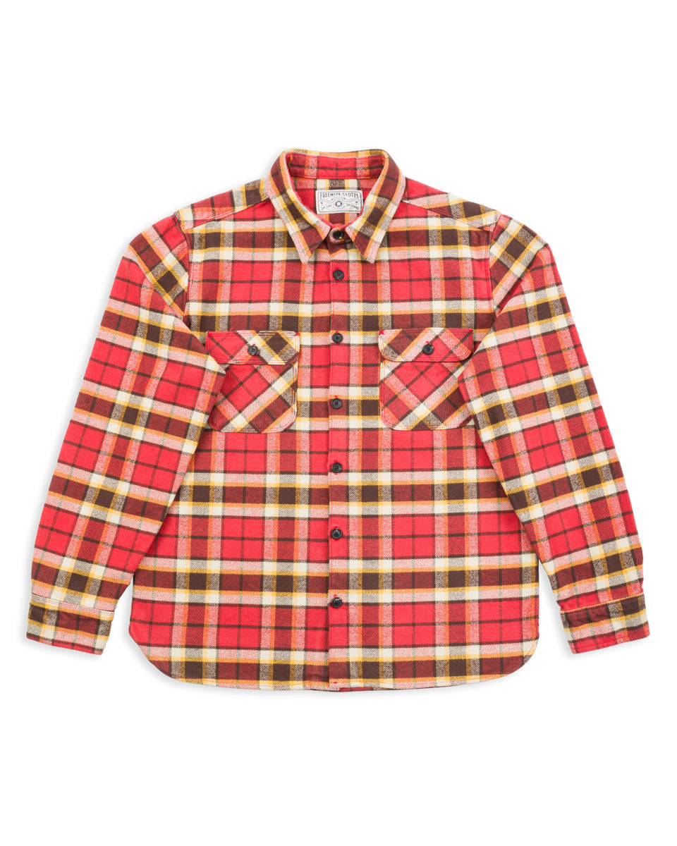 Freenote Benson Shirt - Mandalay Red - Standard & Strange