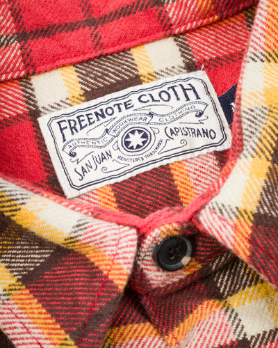 Freenote Benson Shirt - Mandalay Red - Standard & Strange