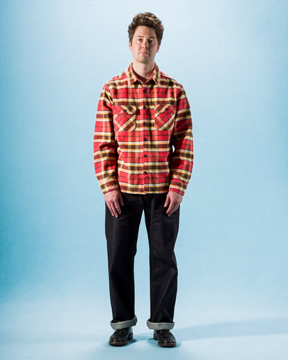 Freenote Benson Shirt - Mandalay Red - Standard & Strange